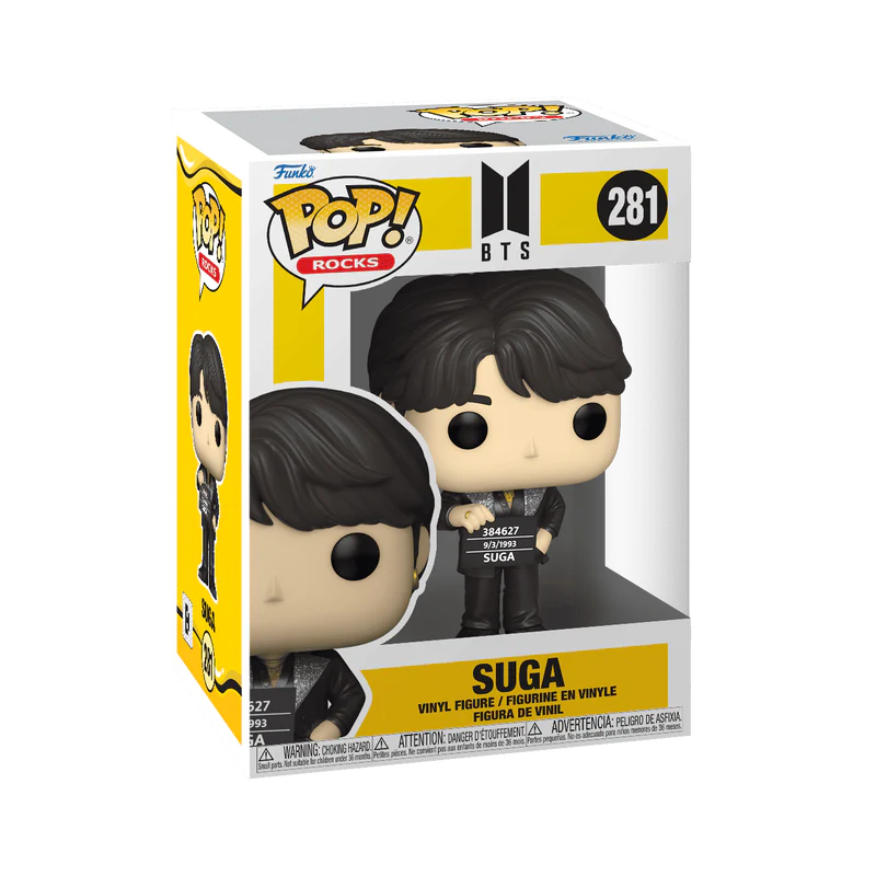 Funko Pop! Rocks: BTS - SUGA from Butter #281 - Image 2