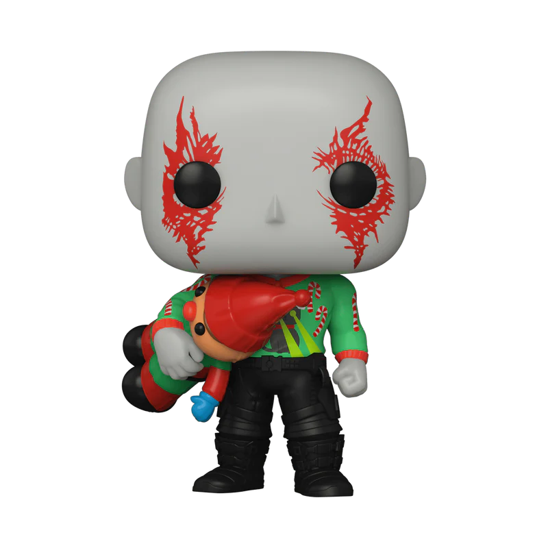 Funko Pop! Marvel: The Guardians of the Galaxy Holiday Special - Drax #1104 - Image 1