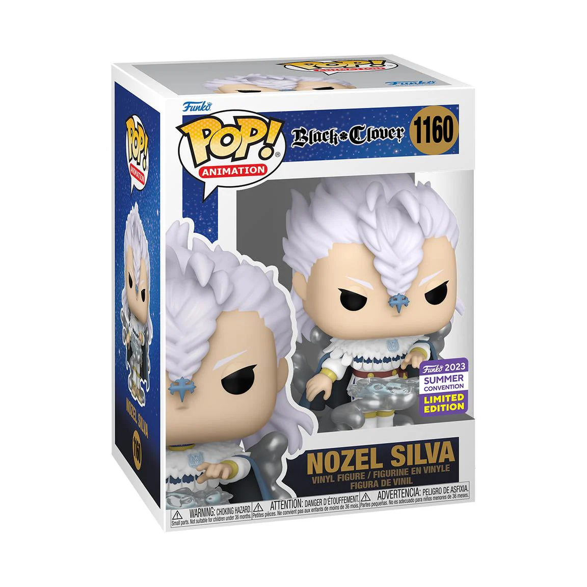 Funko Pop! Animation: Black Clover - Nozel Silva 2023 San Diego Comic Con Exclusive - Image 2