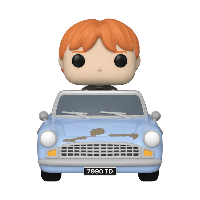 Funko Pop! Ride Super Deluxe: Harry Potter Chamber of Secrets 20th Anniversary – Ron Weasley in Flying Car
