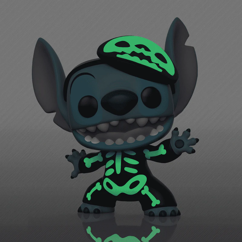 Funko Pop! Disney: Lilo & Stitch - Skeleton Stitch Chase #1234 Entertainment Earth Exclusive - Image 1