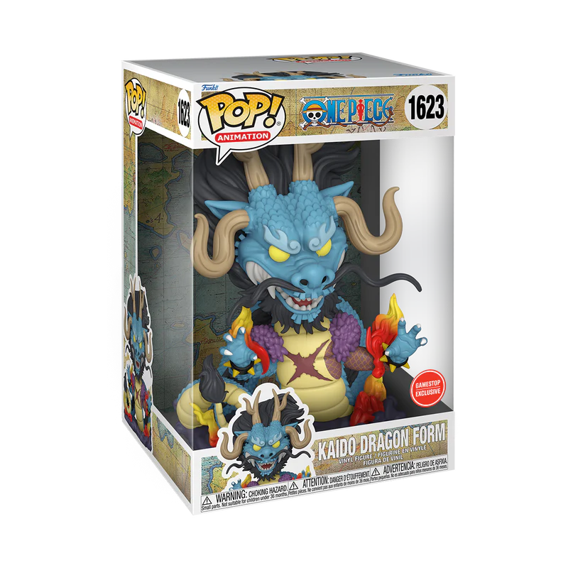 Funko Pop! Jumbo Animation: One Piece - Kaido Dragon Form #1623 GameStop Exclusive - Image 2