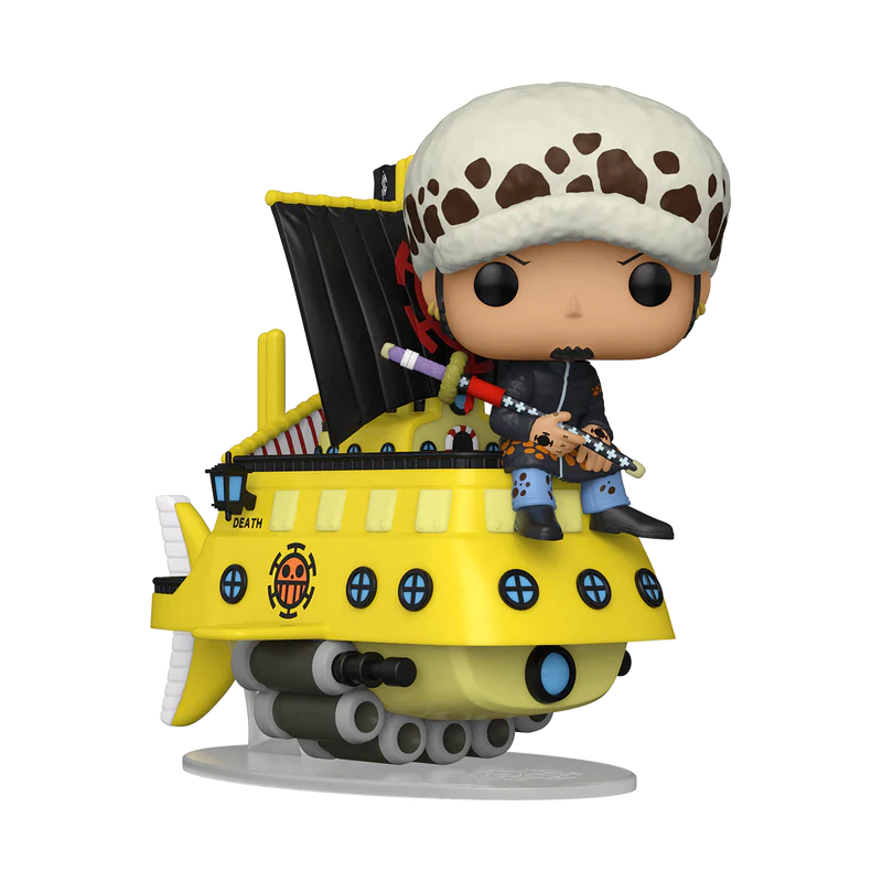 Funko Pop! Rides Super Deluxe: One Piece – Trafalgar Law with Polar Tang Exclusive