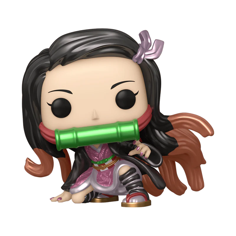 Funko Pop! Animation: Demon Slayer: Kimetsu no Yaiba – Nezuko Kamado Metallic #868 Exclusive
