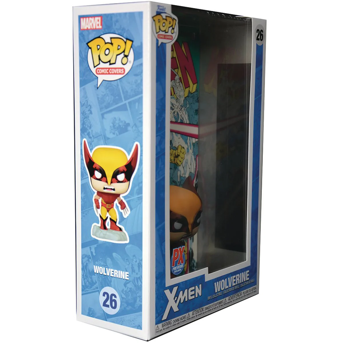 Funko Pop! Comic Covers: Marvel X-Men #1 - Wolverine #26 PX Previews Exclusive - Image 3