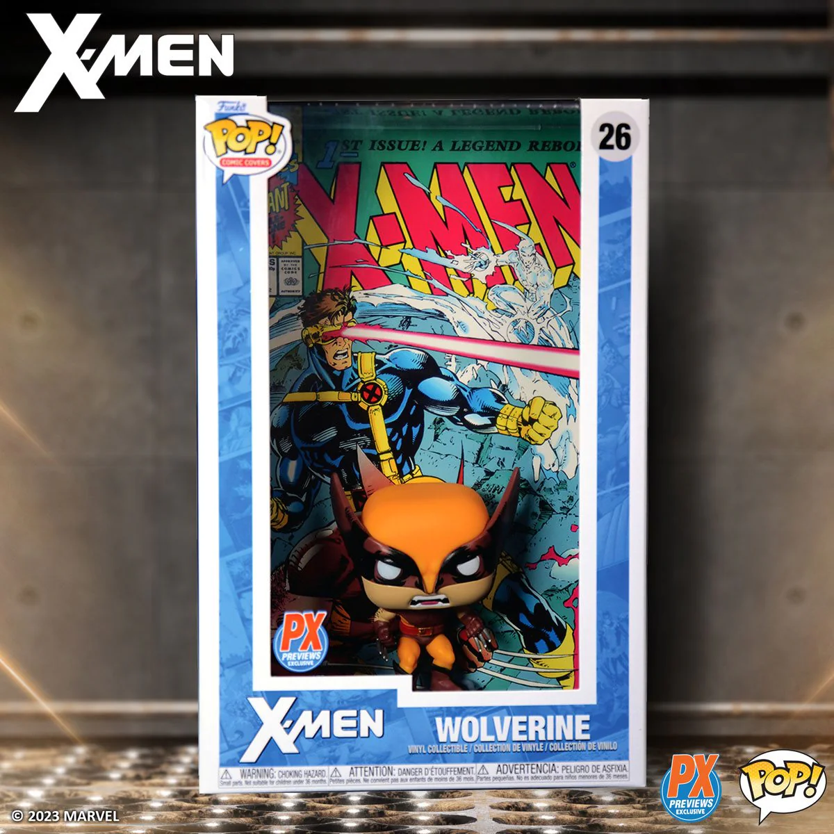 Funko Pop! Comic Covers: Marvel X-Men #1 - Wolverine #26 PX Previews Exclusive - Image 2