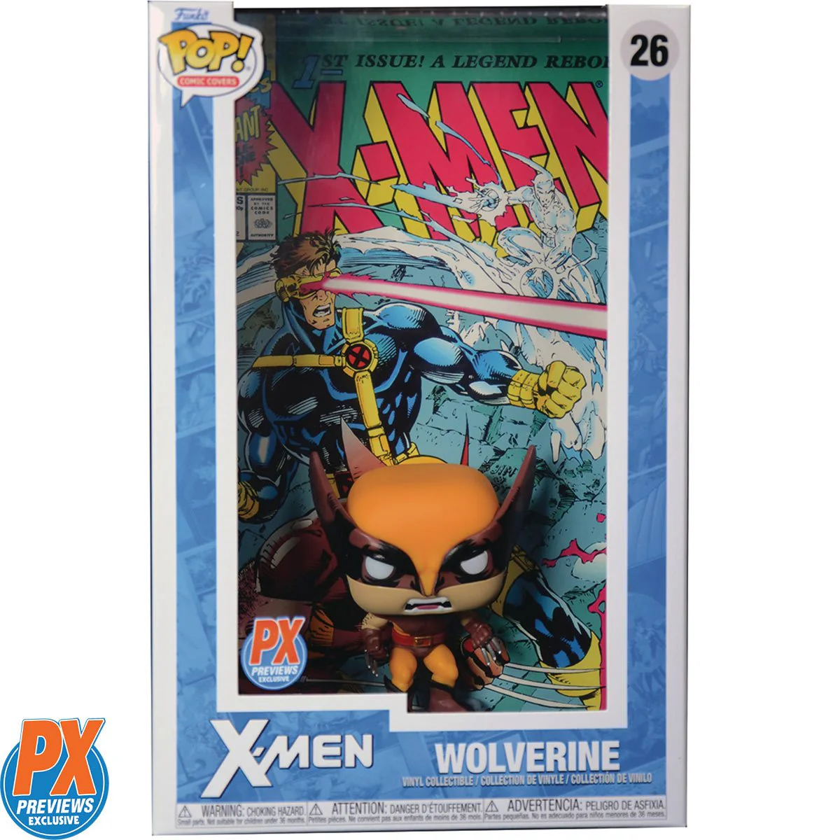 Funko Pop! Comic Covers: Marvel X-Men #1 – Wolverine #26 PX Previews Exclusive