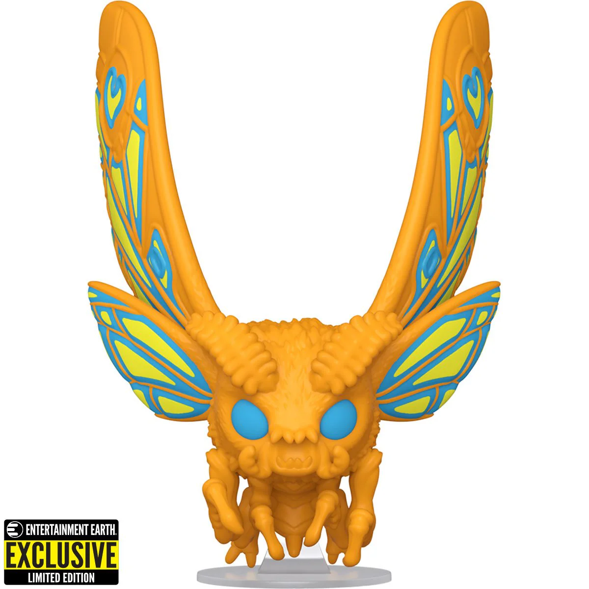 Funko Pop! Movies: Godzilla King of the Monsters - Mothra Black Light Entertainment Earth Exclusive - Image 1