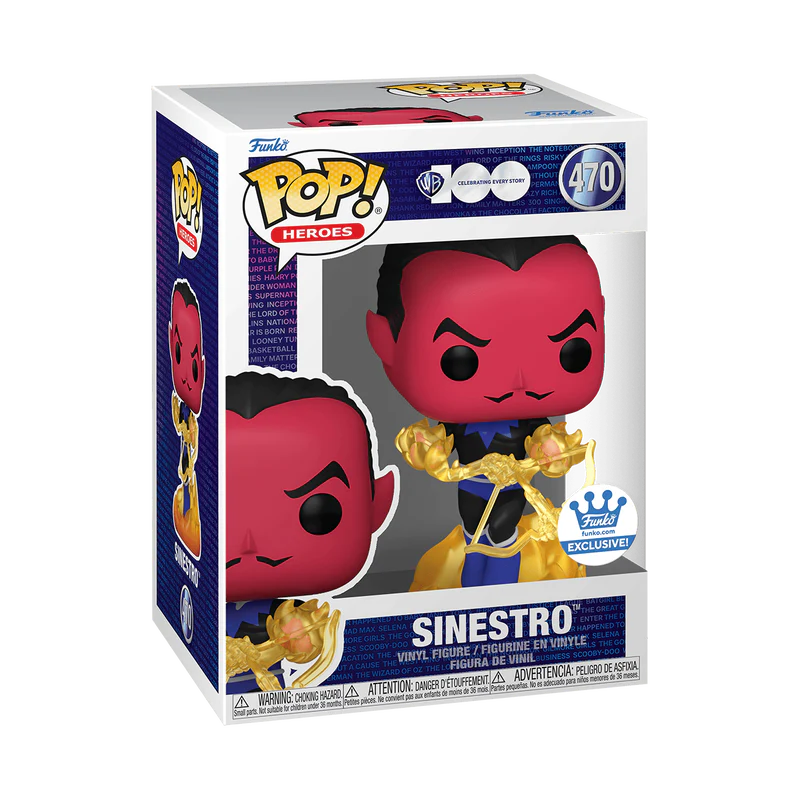 Funko Pop! Warner Bros 100th Anniversary: DC Green Lantern - Sinestro Exclusive - Image 2