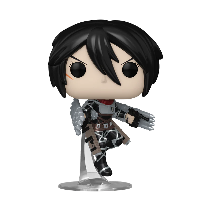 Funko Pop! Animation: Attack On Titan – Mikasa Ackermann Metallic BigBadToyStore Exclusive