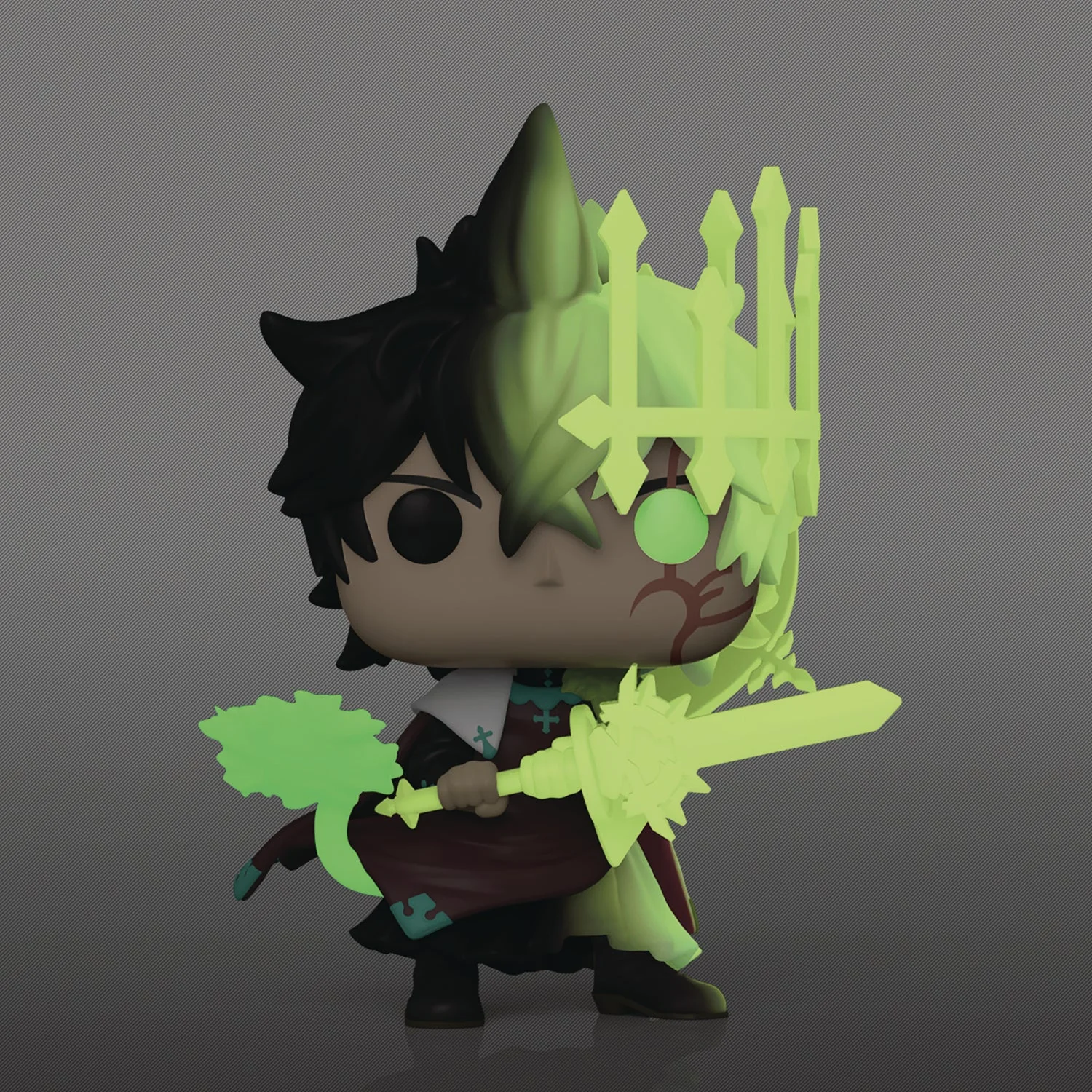 Funko Pop! Animation: Black Clover – Yuno Spirit of Zephyr Glow-in-The-Dark PX Exclusive