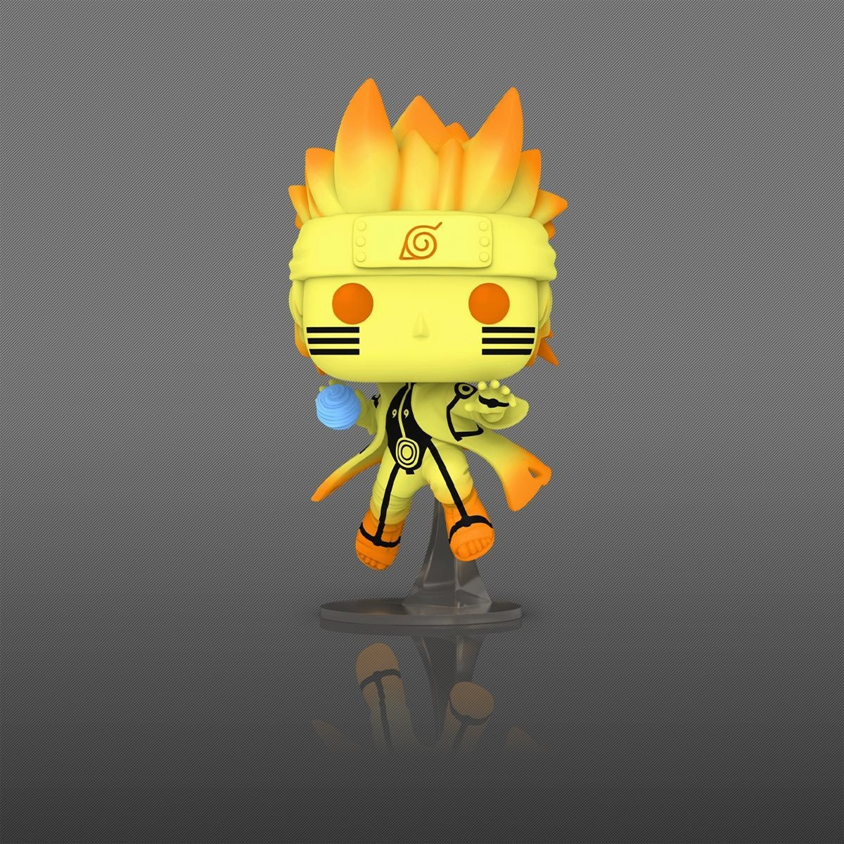 Funko Pop! Animation: Naruto Shippuden - Naruto Uzumaki Kurama Link Mode Glow-in-the-dark Chase AAA Anime Exclusive - Image 2