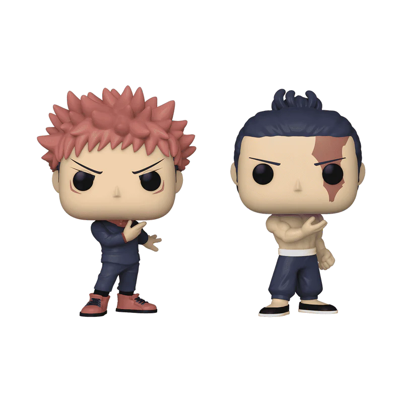 Funko Pop! Animation: Jujutsu Kaisen - Yuji Itadori & Aoi Todo 2-Pack - Image 1