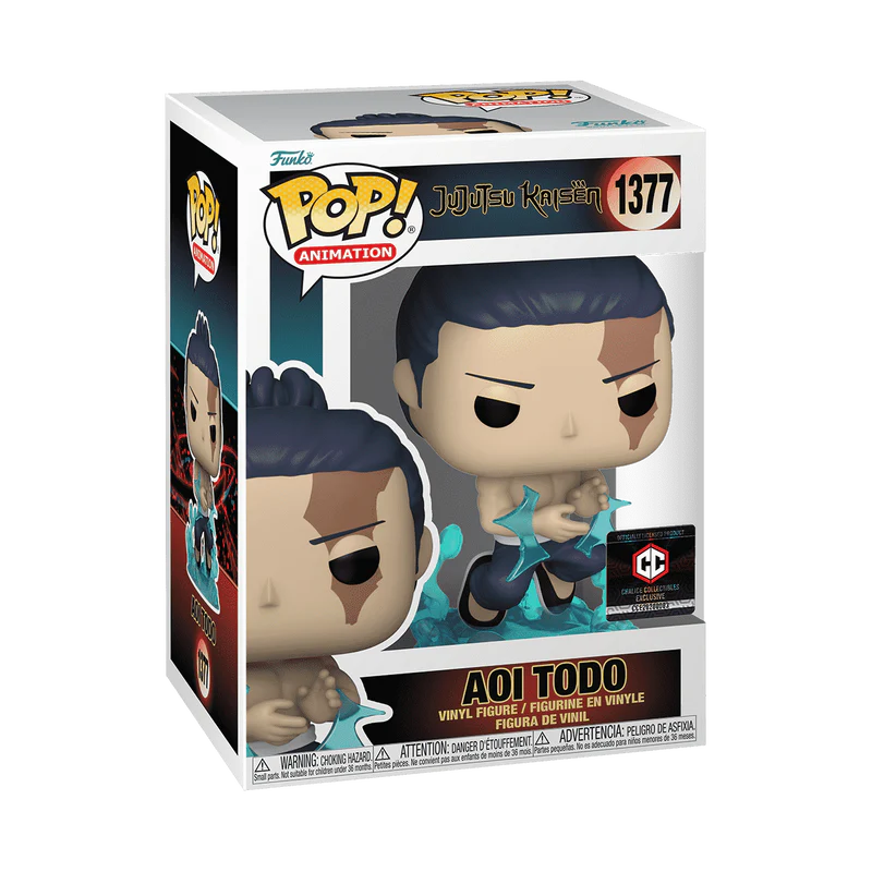 Funko Pop! Animation: Jujutsu Kaisen - Aoi Todo #1377 Chalice Exclusive - Image 2