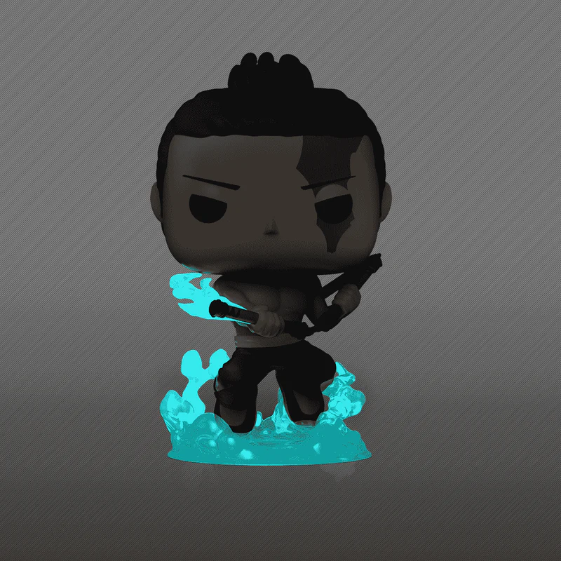 Funko Pop! Animation: Jujutsu Kaisen - Aoi Todo #1377 Chase Glow-in-the-dark Chalice Collectibles Exclusive - Image 1