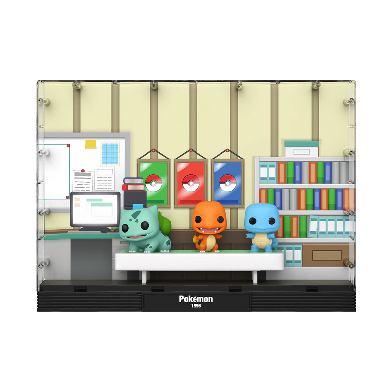 Funko Pop! Deluxe Moment: Pokemon - Bulbasaur, Charmander, and Squirtle #01 - Image 1