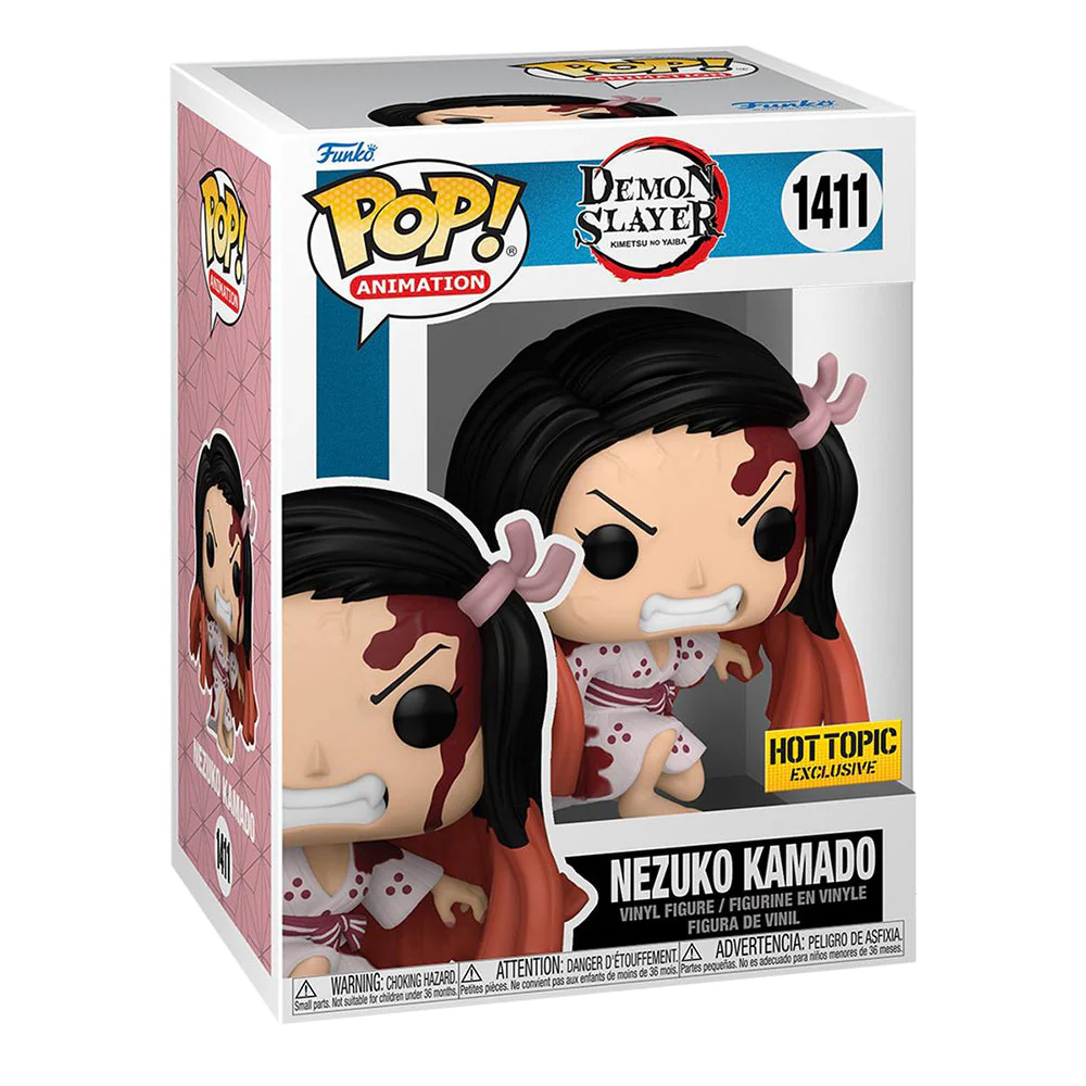 Funko Pop! Animation: Demon Slayer: Kimetsu No Yaiba - Nezuko Kamado Hot Topic Exclusive - Image 2