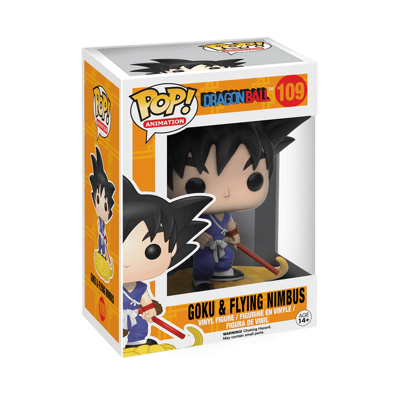 Funko Pop! Animation: Dragon Ball - Goku and Flying Nimbus #109 - Image 2