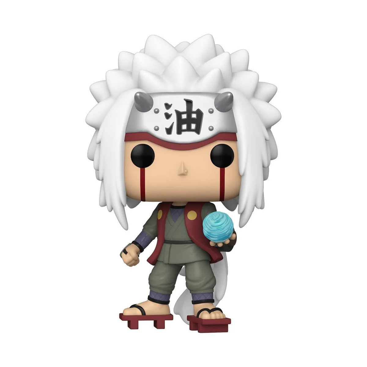 Funko Pop! Animation: Naruto Shippuden - Jiraiya with Rasengan #1481 Glow-in-the-Dark Entertainment Earth Exclusive - Image 1
