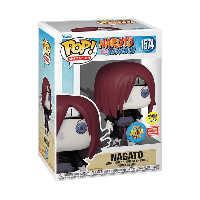 Funko Pop! Animation: Naruto Shippuden - Nagato #1574 Glow-in-the-Dark Exclusive - Image 2