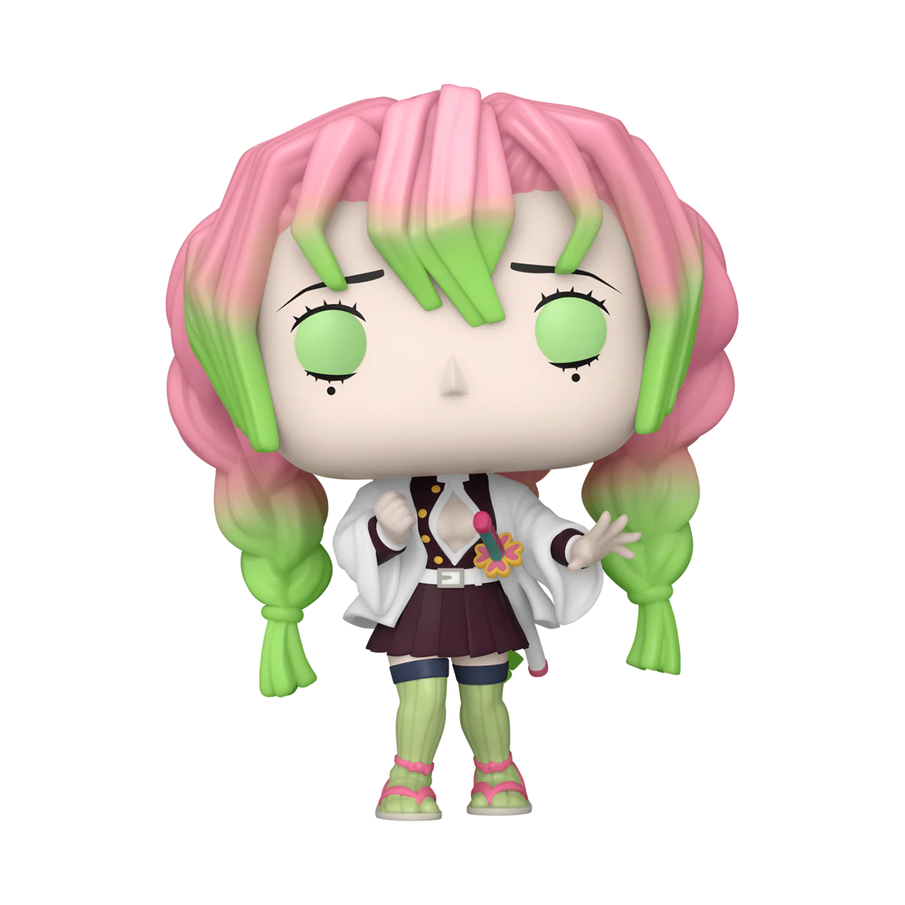 Funko Pop! Animation: Demon Slayer: Kimetsu no Yaiba - Mitsuri Kanroji Glow-in-the-dark Fundom Exclusive - Image 2