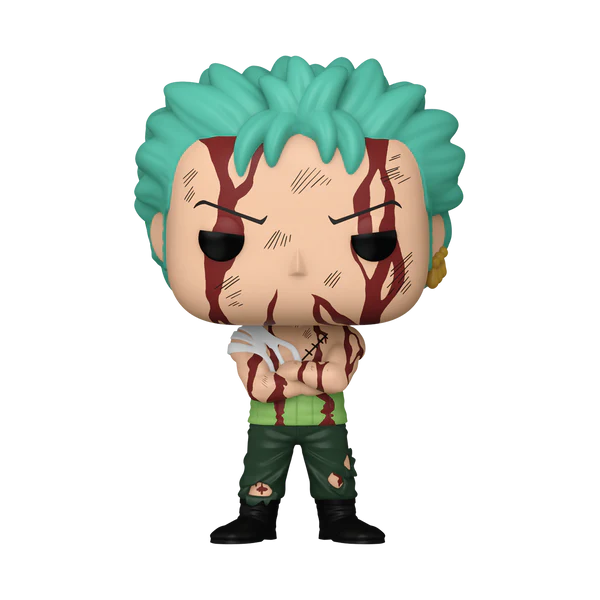 Funko Pop! Animation: One Piece - Roronoa Zoro Nothing Happened #1496 Hot Topic Exclusive - Image 1