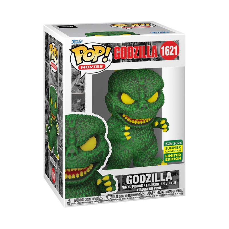 Funko Pop! Movies: Godzilla - Godzilla Classic #1621 2024 Summer Convention - Image 2