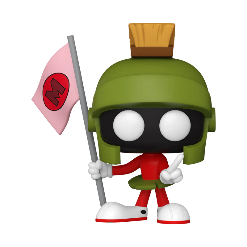 Funko Pop! Animation: Looney Tunes - Marvin the Martian with Martian Flag #1589 2024 Summer Convention - Image 1