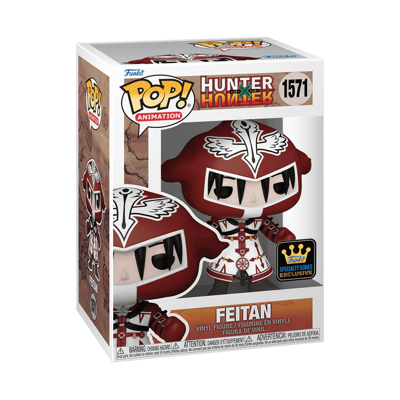 Funko Pop! Animation: Hunter x Hunter - Feitan Pain Packer #1571 Specialty Series Exclusive - Image 2
