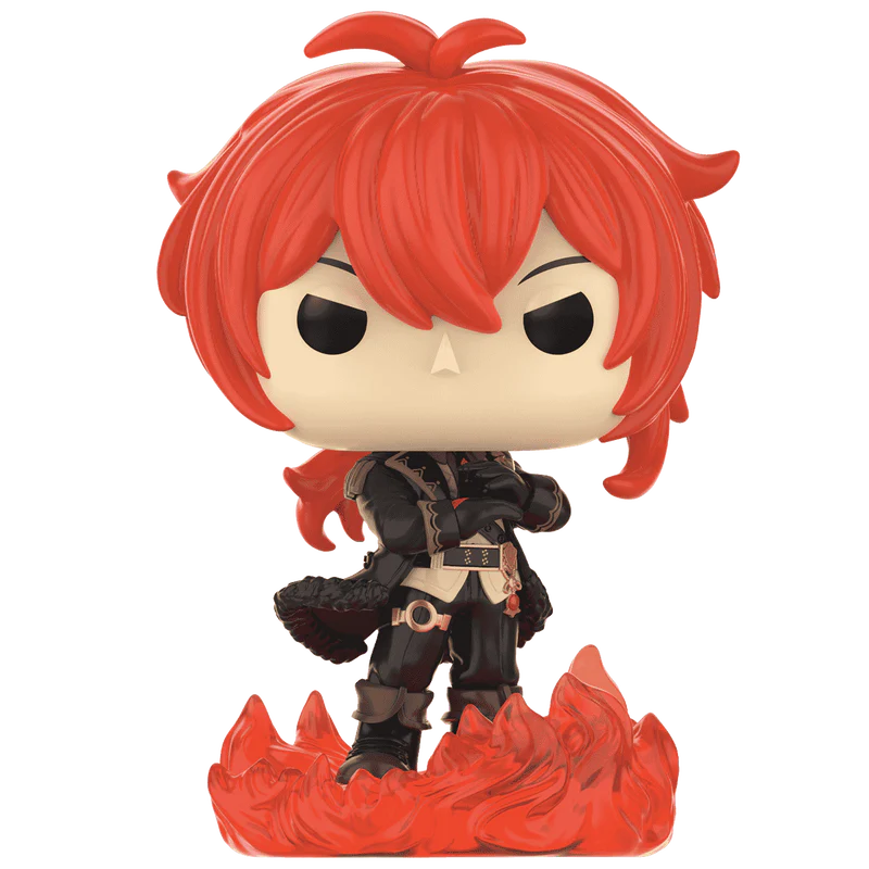 Funko Pop! Asia: Genshin Impact - Diluc Ragnvindr #183 - Image 1