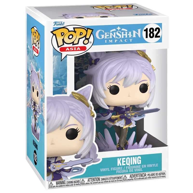 Funko Pop! Asia: Genshin Impact - Keqing #182 - Image 2