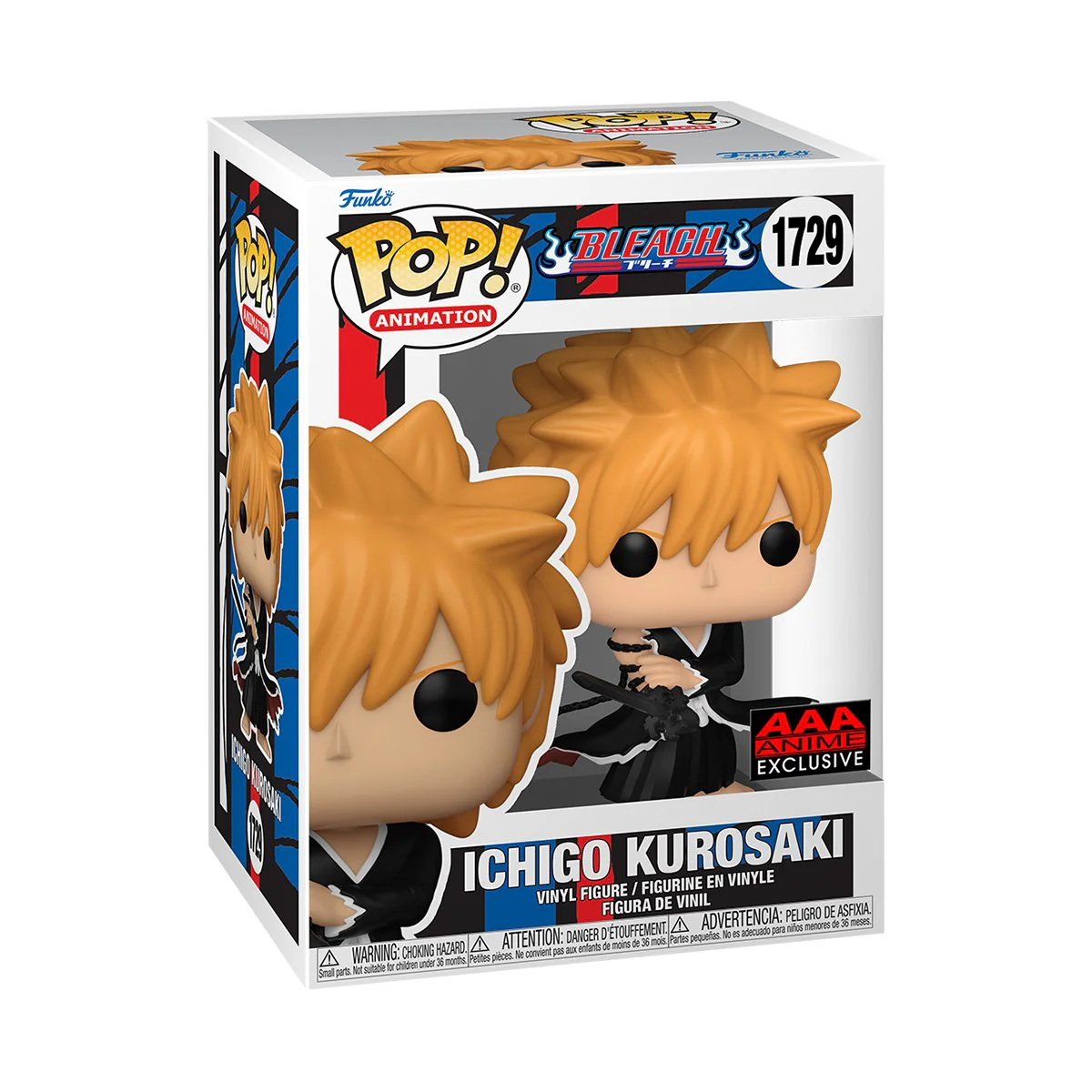 Funko Pop! Animation: Bleach - Ichigo Kurosaki Dangai #1729 AAA Anime Exclusive - Image 2