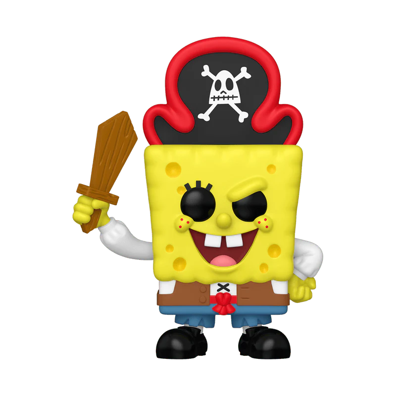 Funko Pop! Movies: The SpongeBob Movie: Search for SquarePants - SpongeBob SquarePants Pirate #1938 - Image 1