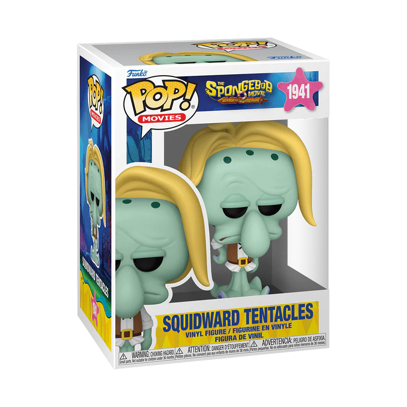 Funko Pop! Movies: The SpongeBob Movie: Search for SquarePants - Squidward Tentacles Pirate #1941 - Image 2