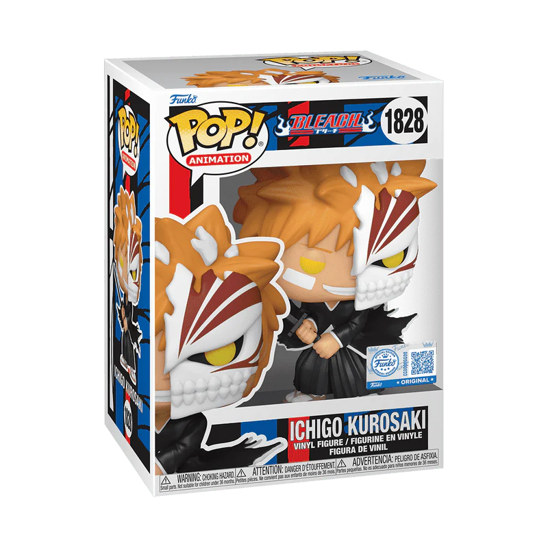 Funko Pop! Animation: Bleach - Ichigo Kurosaki Half Mask #1828 GameStop Exclusive - Image 2