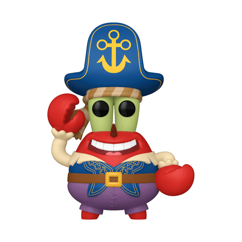 Funko Pop! Movies: The SpongeBob Movie: Search for SquarePants - Mr. Krabs Pirate #1942 - Image 1