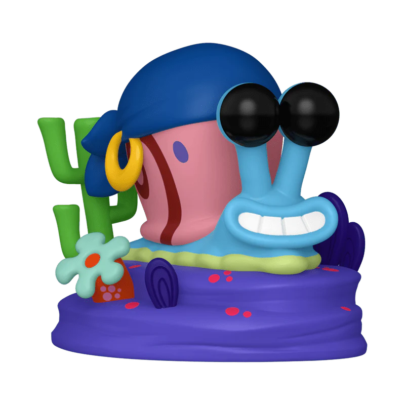 Funko Pop! Movies: The SpongeBob Movie: Search for SquarePants - Gary Pirate #1940 - Image 1