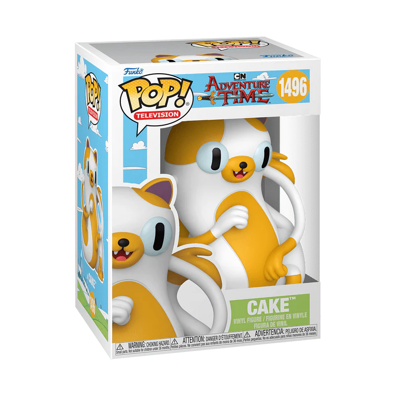 Funko Pop! Television: Adventure Time: Fionna and Cake - Cake #1496 - Image 2