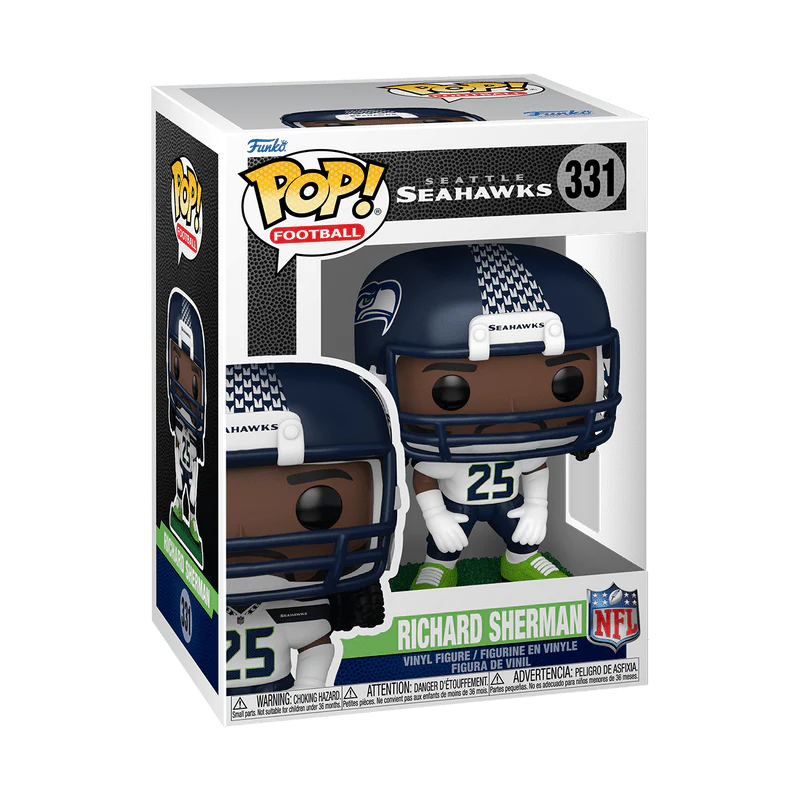 Funko Pop! Football NFL: Seattle Seahawks - Richard Sherman #331 - Image 2