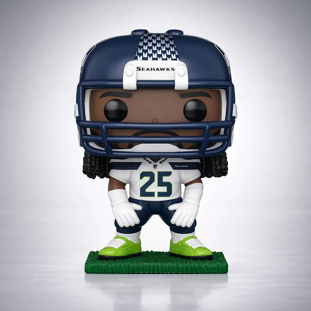 Funko Pop! Football NFL: Seattle Seahawks - Richard Sherman #331 - Image 3