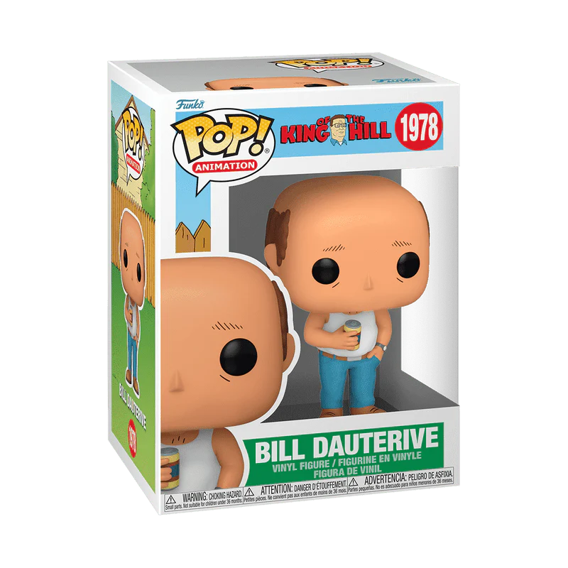 Funko Pop! Animation: King of the Hill - Bill Dauterive #1978 - Image 2