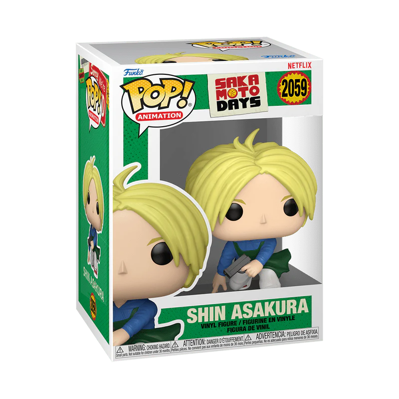 Funko Pop! Animation: Sakamoto Days - Shin Asakura #2059 - Image 3