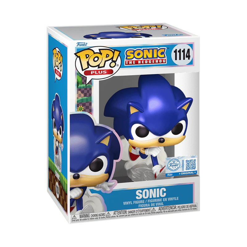 Funko Pop! Plus Games: Sonic the Hedgehog - Sonic Pearlescent #1114 - Image 2