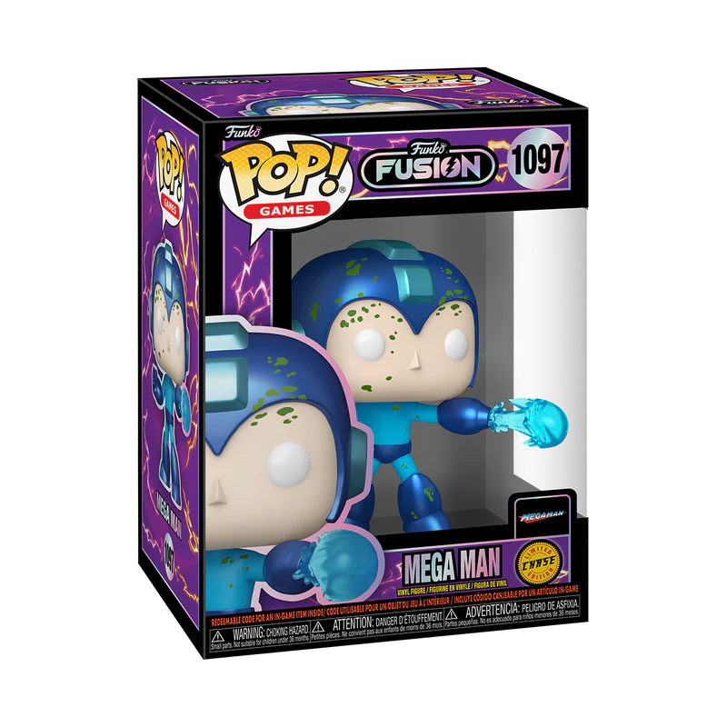 Funko Pop! Games: Funko Fusion - Mega Man Zombie #1097 Chase - Image 2