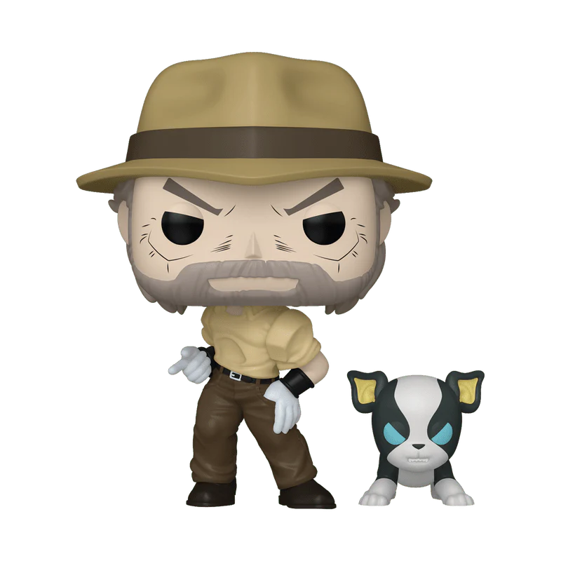 Funko Pop! & Buddy Animation: JoJo's Bizarre Adventure - Joseph Joestar with Iggy #2146 - Image 1