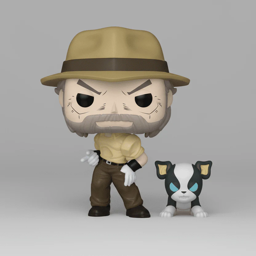 Funko Pop! & Buddy Animation: JoJo's Bizarre Adventure - Joseph Joestar with Iggy #2146 - Image 3