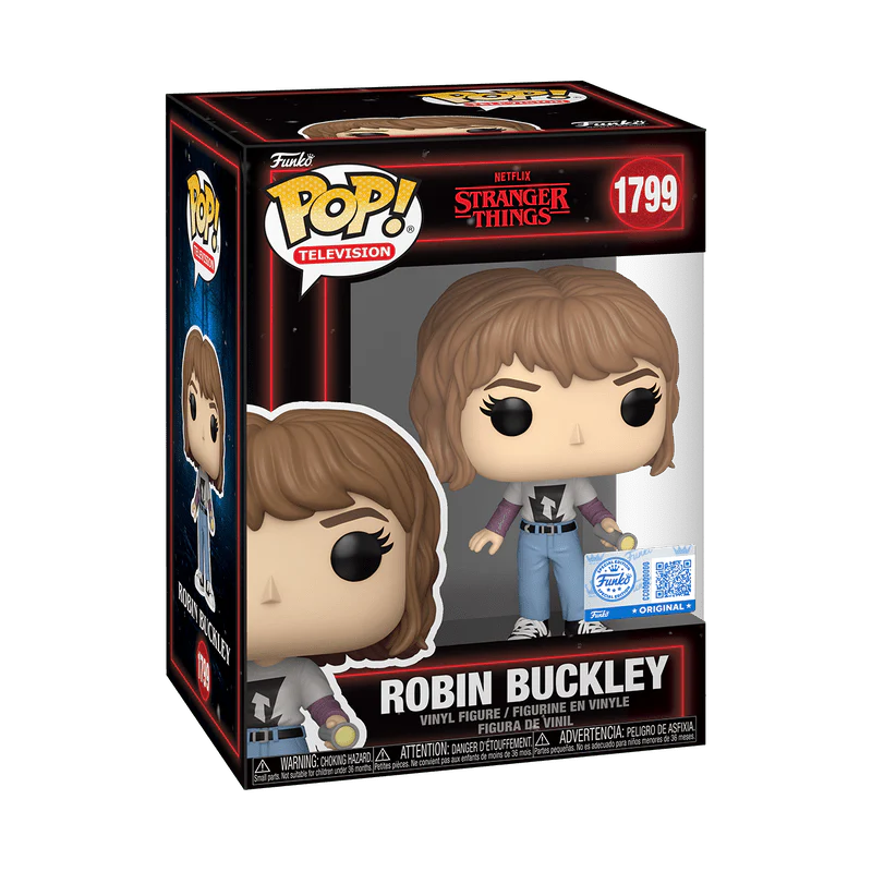 Funko Pop! Television: Stranger Things - Robin Buckley with Flashlight #1799 Exclusive - Image 2