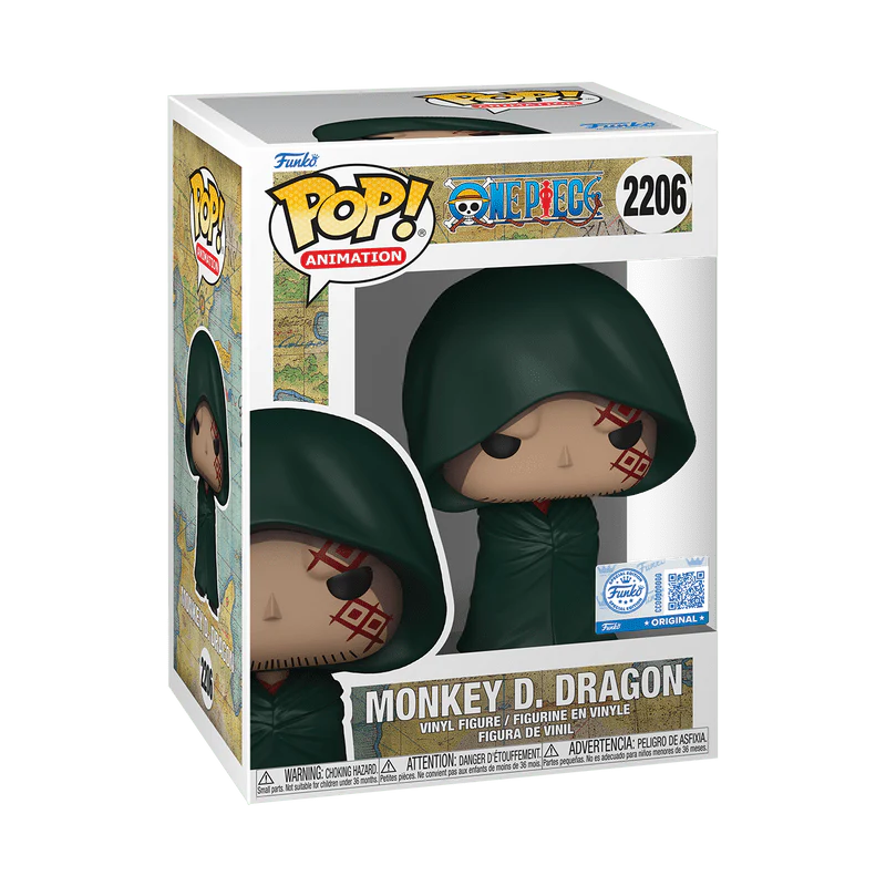 Funko Pop! Animation: One Piece - Monkey D. Dragon #2206 Exclusive - Image 2