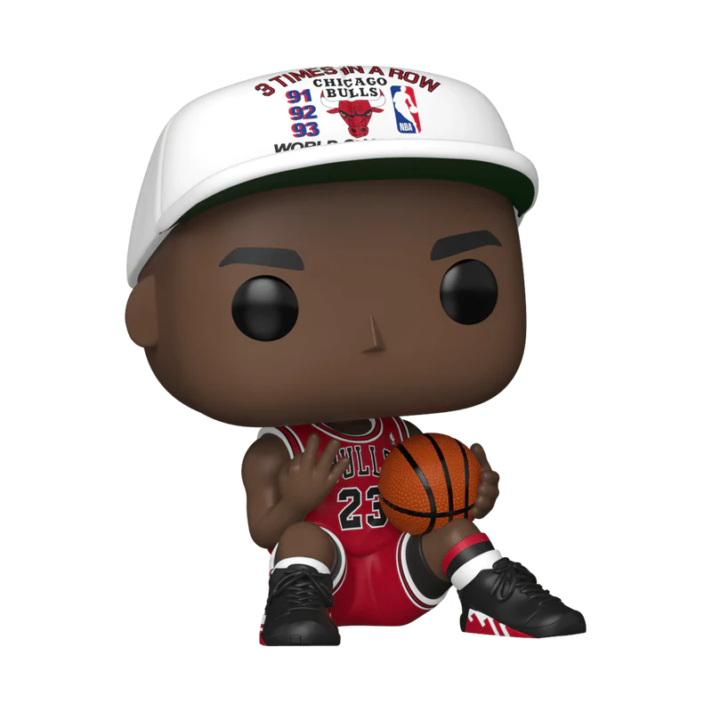 Funko Pop! Basketball NBA: Chicago Bulls – Michael Jordan 3 Times in a Row #222