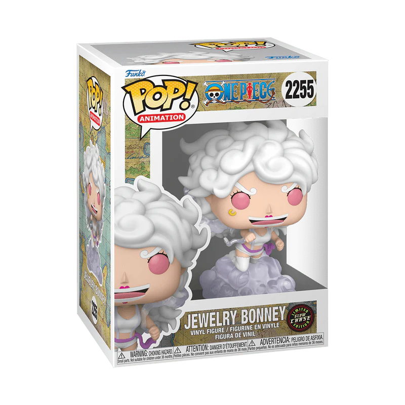 Funko Pop! Animation: One Piece - Jewelry Bonney Gear 5 #2255 Glow-in-the-dark Chase - Image 2